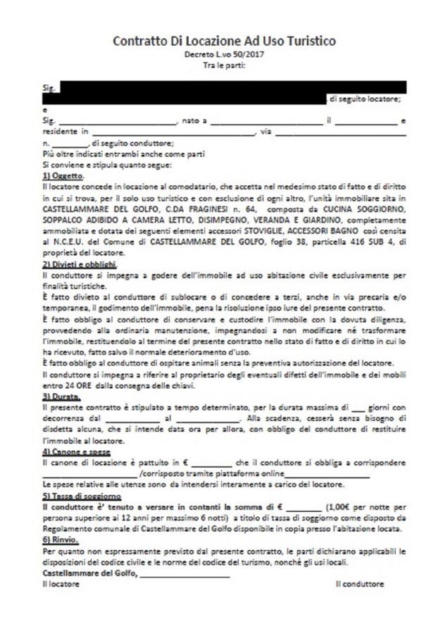 Loft Antico Baglio - Scopello *